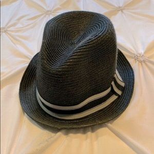 Danier Black Straw Fedora